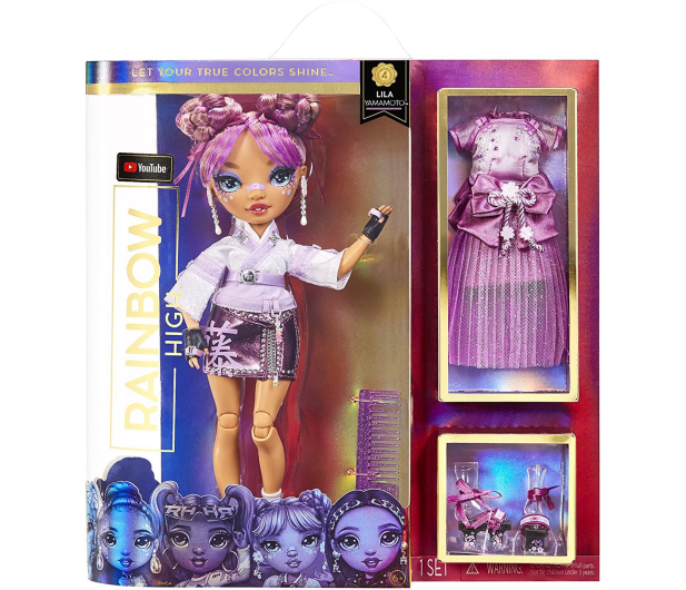 Rainbow High CORE Fashion Doll - Lila Yamamoto - 1044751 - zdjęcie 4